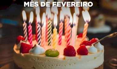 ANIVERSARIANTES DE FEVEREIRO 2026