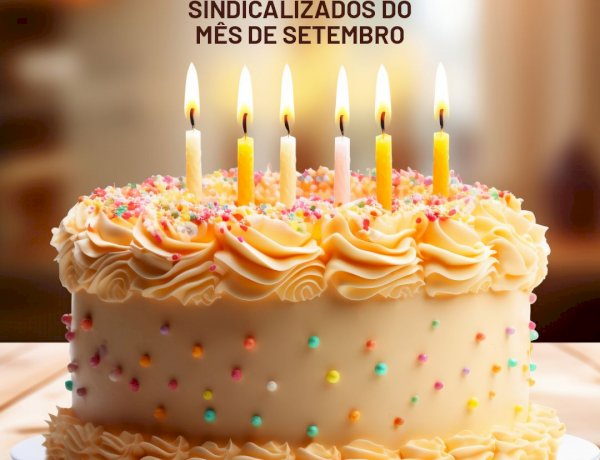 ANIVERSARIANTES DO MÊS DE SETEMBRO