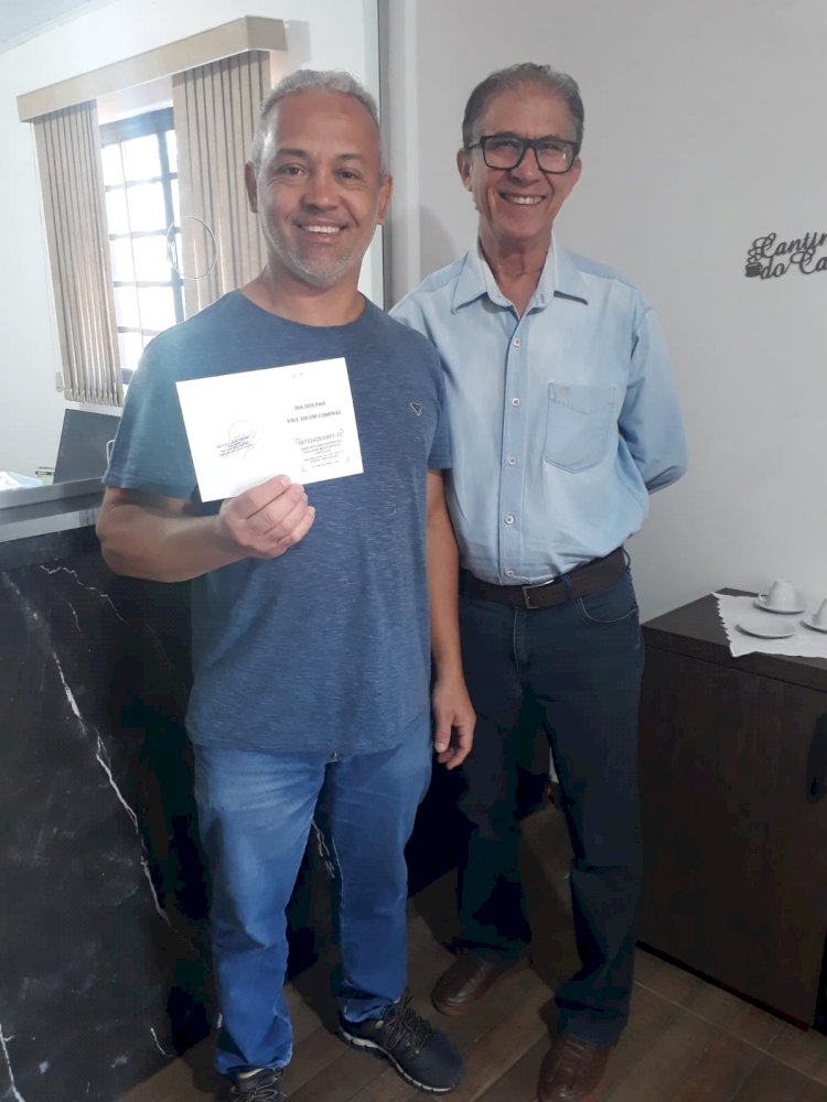 SERVIDOS SORTEADOS DO DIA DOS PAIS