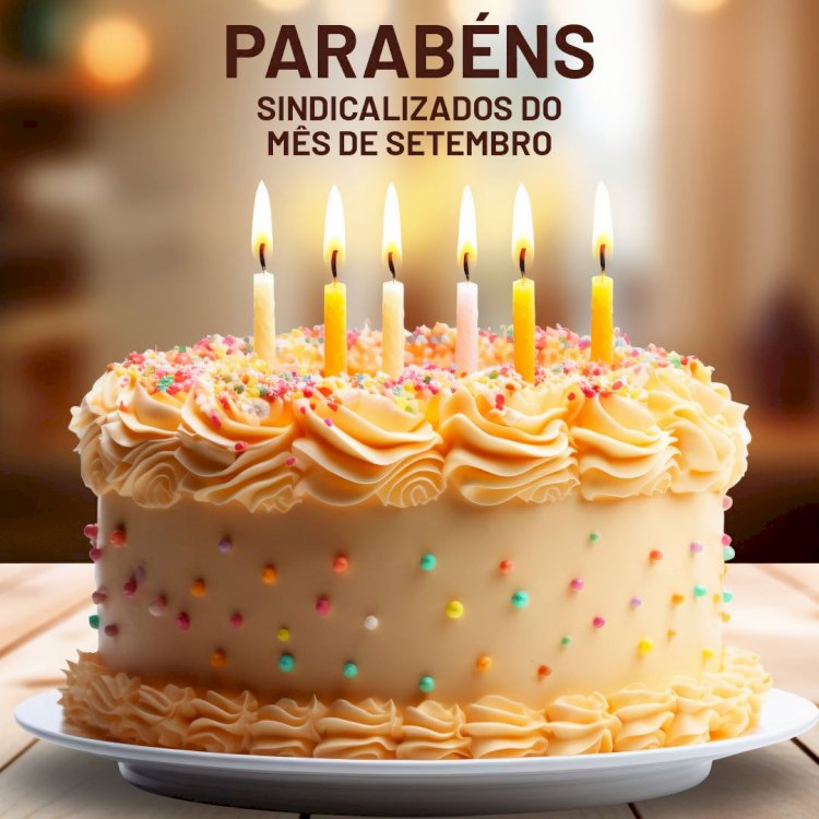 ANIVERSARIANTES DO MÊS DE SETEMBRO