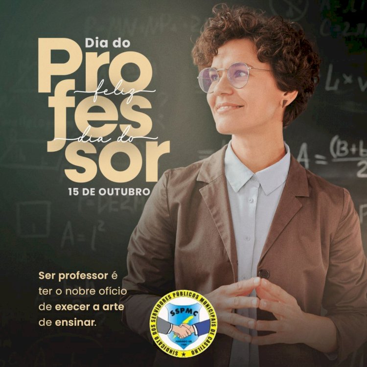 Homenagem ao Dia do Professor